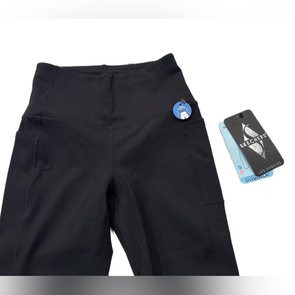 Skechers Black Mid Calf Leggings - NWT - Picture 3 of 7